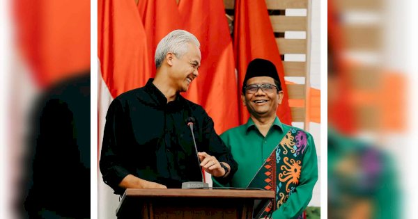 Mahfud MD Resmi Cawapres Mendampingi Ganjar Pranowo di 2024