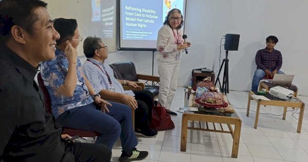 STIKS Tamalanrea Makassar ‘Sharing Session’ Ketua KPSI dan Peksos