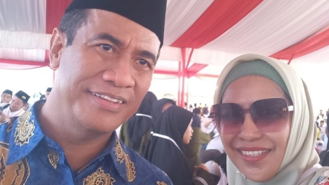 Andi Amran Sulaiman (AAS) dan Lena, koresponden Harian.news.