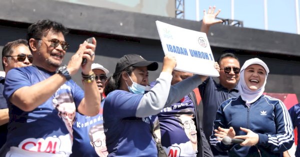 Hadiri Tani On Stage Kementan, Wawali Makassar Ikut Semangati Ribuan Peserta Jalan Santai