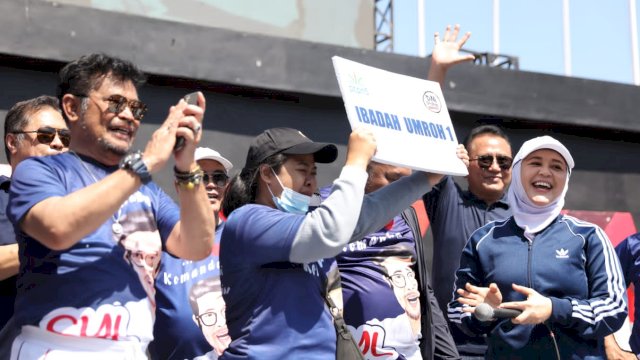 Hadiri Tani On Stage Kementan, Wawali Makassar Ikut Semangati Ribuan Peserta Jalan Santai