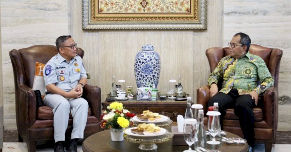 Wali Kota Danny Terima Kunjungan Jasa Raharja Sulsel, Bahas Optimimalisasi Pembayaran PKB