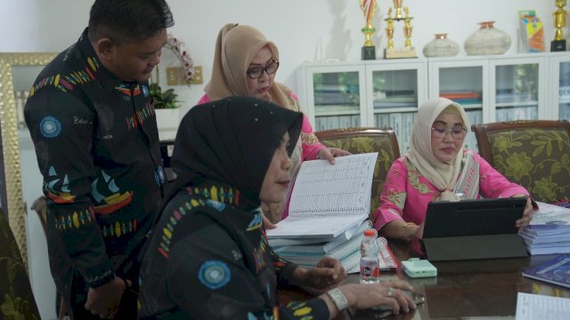 TP PKK Bulukumba Studi Tiru ke TP PKK Makassar Terkait Administrasi yang Baik