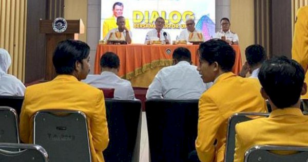 Bahas Isu Mahasiswa, Lembaga Kemahasiswaan UNM Gelar Diskusi Bersama Rektor