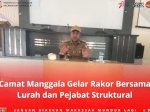 Persiapan Ujian Laskar Pelangi 24 Jam, Camat Manggala Gelar Rakor