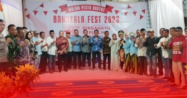 Hadiri Pesta Rakyat, Camat Manggala Sampaikan Apresiasi