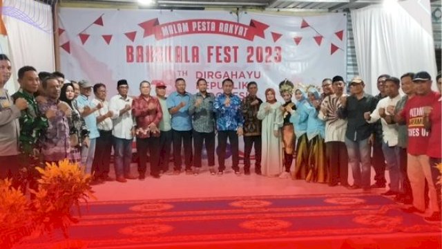 Hadiri Pesta Rakyat, Camat Manggala Sampaikan Apresiasi