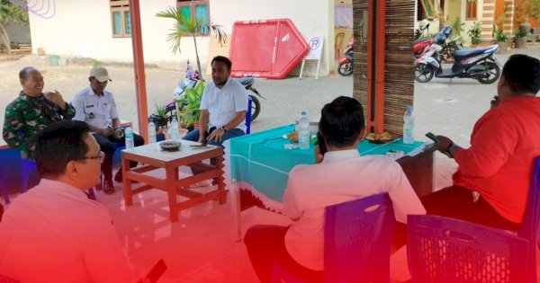 Bersama Lurah, Camat Manggala Rakor di Gazebo Terkait Persoalan Kebersihan