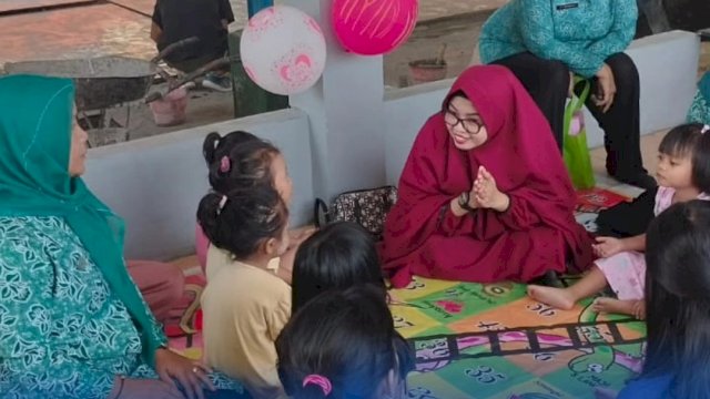TP PKK Manggala Gelar Posyandu Ceria, Warga Antusias