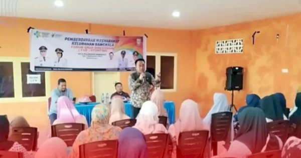 Camat Manggala Sampaikan Kader Garda Terdepan Jalankan Program Stunting