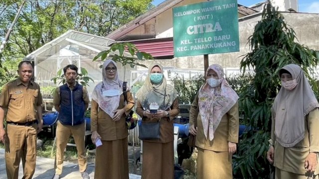DLH Makassar Gelar Pembinaan Program Kampung Iklim di Kelurahan Tello Baru