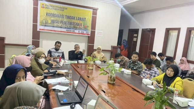 DLH Makassar Gelar Rapat Tindak Lanjut Hasil Pengawasan Terhadap Usaha Periode II