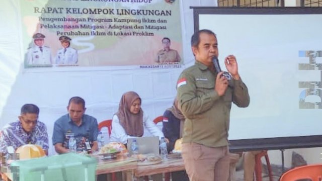 DLH Makassar Kembali Rapat  Kampung Iklim dan Mitigasi di Tanjung Merdeka