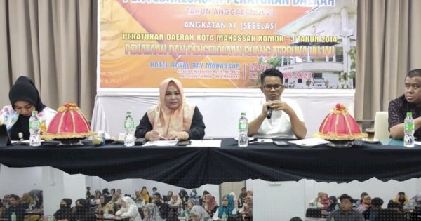 DLH Makassar Jadi Narasumber Penyebarluasan Perda Pengelolaan RTH