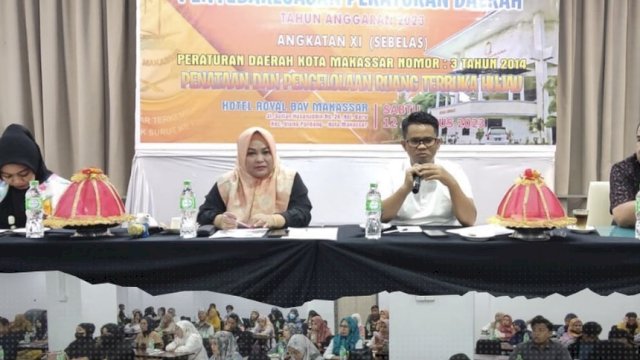 DLH Makassar Jadi Narasumber Penyebarluasan Perda Pengelolaan RTH