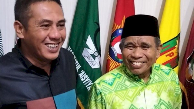 Syamsu Rizal "Deng Ical" bersama Syaiful Saleh. 