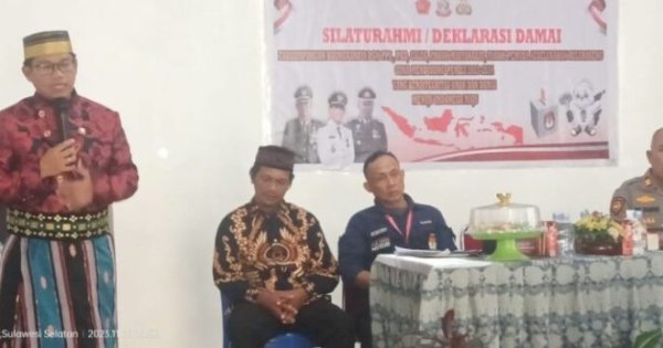 Camat Biringkanaya Hadiri Acara Silaturahmi dan Deklarasi Damai Pemilu 2024