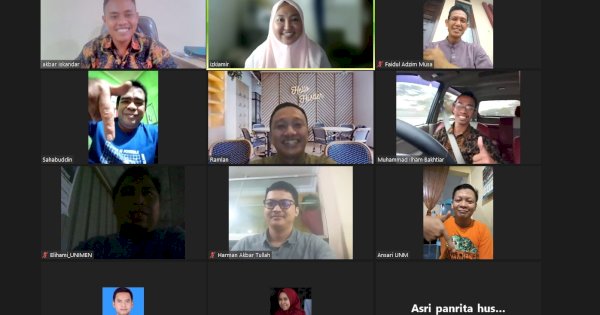 Pengurus Daerah RJI Sulsel Rapat Daring Jelang Tudang Sipulung