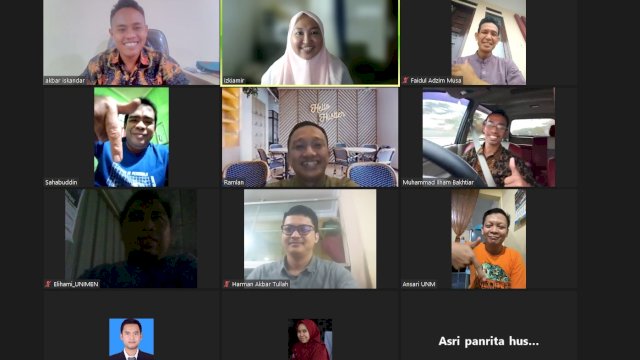 Pengurus Daerah RJI Sulsel Rapat Daring Jelang Tudang Sipulung