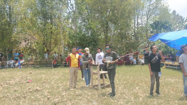 Pembukaan Lomba Layangan Pemuda Sapobonto di Dusun Pattoengan Desa Sapobonto diikuti ratusan peserta. Foto:Ist 