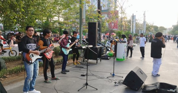 Musisi Gelar Sport and Music di CFD Boulevard