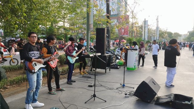 Musisi Gelar Sport and Music di CFD Boulevard