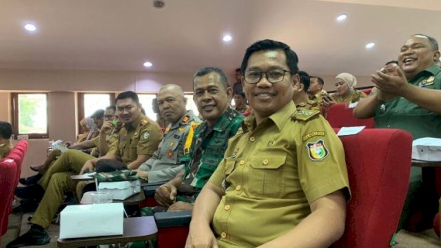 Camat Biringkanaya Benyamin B Turupadang Hadiri Deklarasi Netralitas ASN Pemkot Makassar