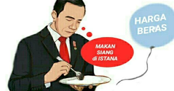Jokowi Undang Bakal Capres Makan Siang di Istana, saat Harga Beras Naik
