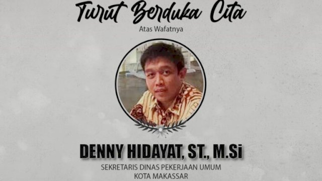 Camat Biringkanaya Benyamin Turut Berdukacita atas Meninggalnya Sekdis PU Makassar Denny Hidayat