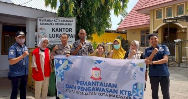 Lurah Pai Terima Kunjungan dari Dinas Kesehatan Kota Makassar Bahas KTR