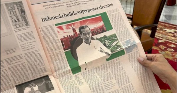 Jokowi Bagikan Liputan Dirinya di Financial Times, ada Sindiran “Mahkamah Keluarga”