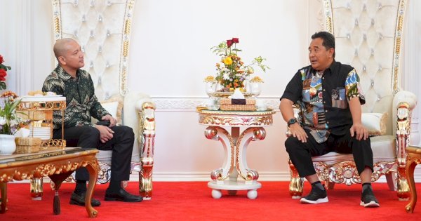 Bertemu Pejabat Kementerian Kemaritiman dan Investasi RI, PJ Gubernur Curhat Kondisi Listrik Sulsel