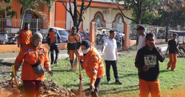 Camat Biringkanaya Pantau langsung Sabtu Bersih di Kelurahan Pai