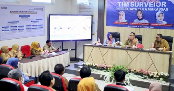 LAM-KPRS Nyatakan RSUD Daya Makassar Lulus Akreditasi Paripurna