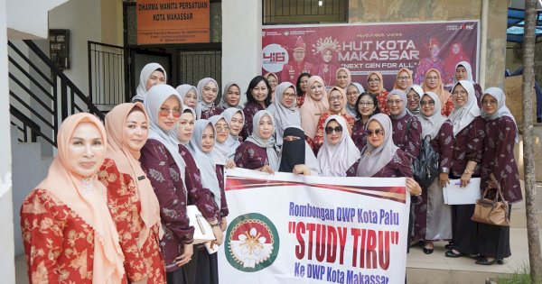 Gelar Studi Tiru, DWP Kota Palu Puji Program Kerja DWP Makassar