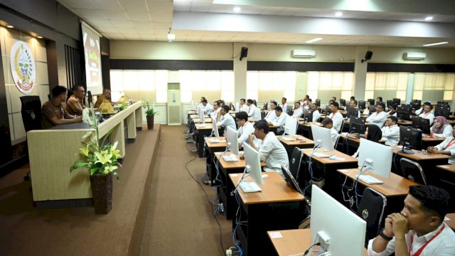 Tes psikologi calon komisioner KPID Sulsel. Foto: dok