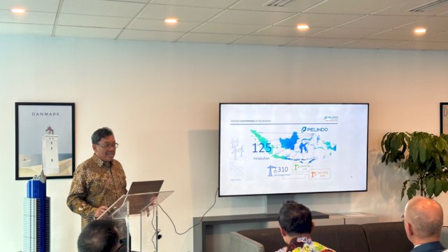 Direktur Utama SPJM, Prasetyadi menghadiri secara langsung kegiatan bertemakan Green Shipping & Energy Efficiency yang diselenggarakan oleh Embassy of Denmark di Jakarta. Foto: dok