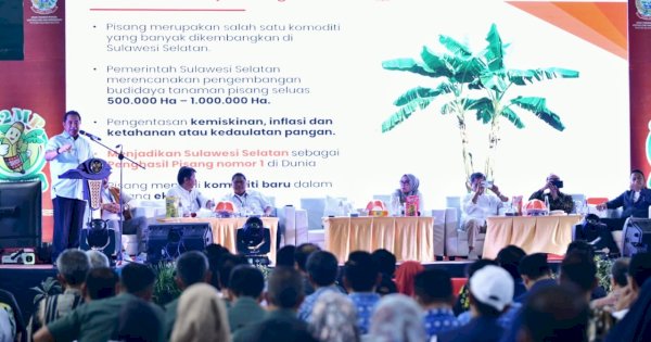 Pemprov Kumpulkan Penyuluh Pertanian Se-Sulsel, Bahas Budidaya Pisang Konvensional