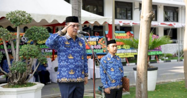 Hari Pahlawan, Sekda Makassar Pimpin Apel dan Bacakan Amanat Mensos