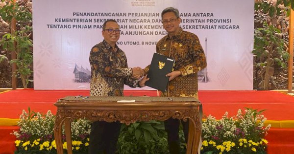 Teken Pinjam Pakai Tanah di TMII Jakarta, PJ Sekda Sulsel: Semoga Tidak Hanya untuk Wisata