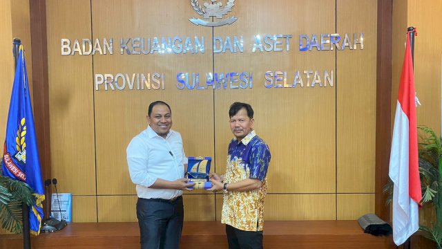 Kunjungan BKAD Kalsel ke BKAD Sulsel. Foto: dok