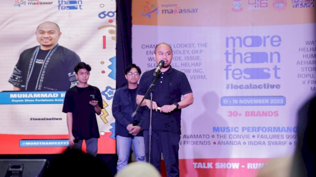 Dispar Makassar Bangkitkan Kreativitas dan Promosikan Produk Lokal Melaui More Than Fest 2023
