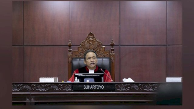 Suhartoyo, terpilih Ketua Mahkamah Konstitusi gantikan Anwar Usman. Foto:Ist 