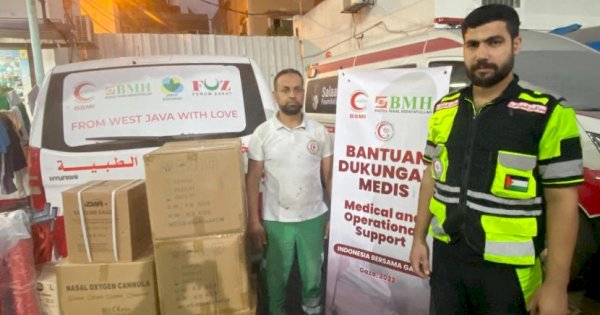 Salurkan Bantuan Tahap Tiga ke Gaza, BSMI Kirimkan Obat-obatan dan Alkes