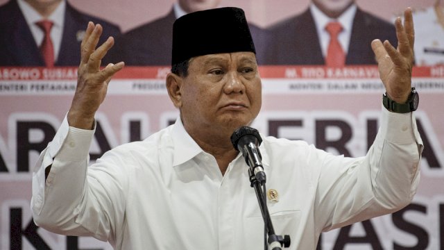 Menteri Pertahanan Prabowo Subianto. Foto: ist
