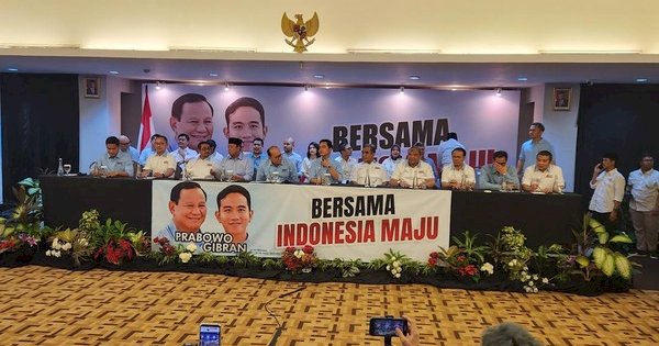 Prabowo-Gibran Umumkan TKN Pilpres 2024, Rosan Terpilih sebagai Ketua