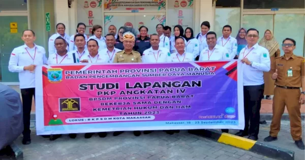 Kunjungan Peserta Diklat Kepemimpinan Pengawas, BKPSDMD Makassar Perkenalkan 4 Inovasi