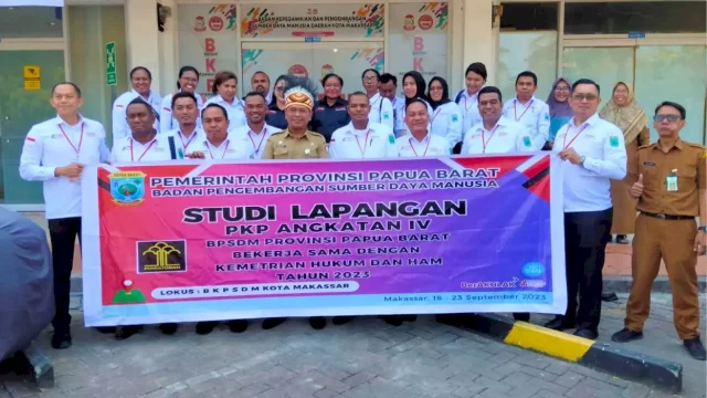 Kunjungan Peserta Diklat Kepemimpinan Pengawas, BKPSDMD Makassar Perkenalkan 4 Inovasi