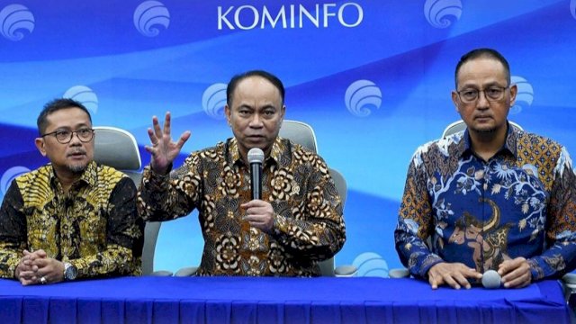 Kominfo luncurkan Desk Pengawasan Pemilu 2024. Foto:instagram@kemenkominfo
