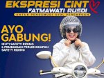 Khusus Perempuan, Besok Fatmawati Rusdi Bagi-bagi Savety Riding Ojol hingga Pelatihan Barista